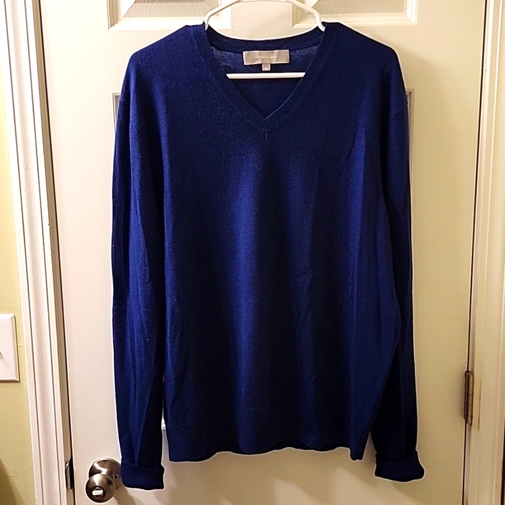 Cashmere V-neck sweater from Neiman Marcus